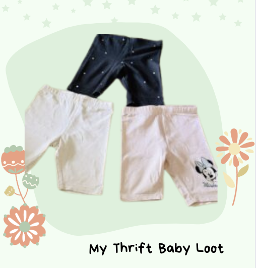 Preloved pack of 3 H&M shorts (3-4 years)